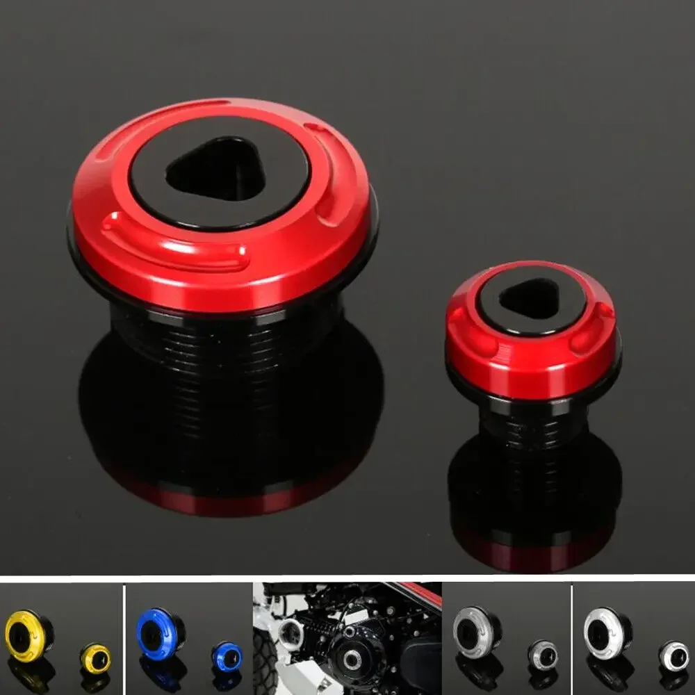 

CNC Engine Crankcase Cover Plugs Screw For HONDA MONKEY 125 2018-2024 GROM 125 MSX 125/SF 2017-2024 DAX / CT 125 2021-2024