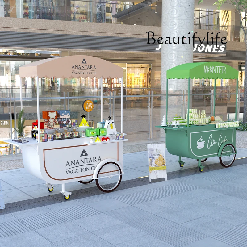 Outdoor display car activity promotion decorative cart Commercial street Scenic area Sales car Movable booth float