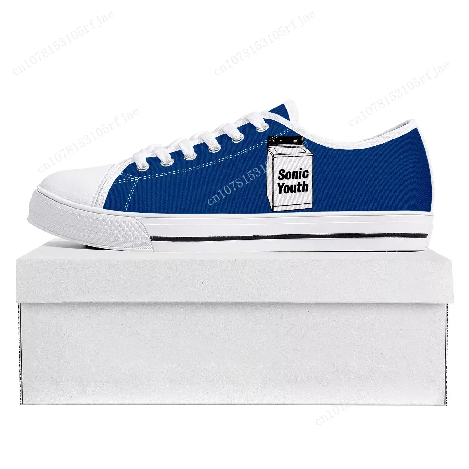 Sonic Youth Rock Punk Low Top High Quality Sneakers Mens Womens Teenager Canvas Sneaker  Prode Casual Couple Shoes Custom Shoe