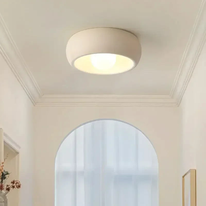 Minimalist Circular Hallway Light Balcony LED Ceiling Lamp Modern Cloakroom Entry Aisle Ceiling Chandelier Home Decor Lighting