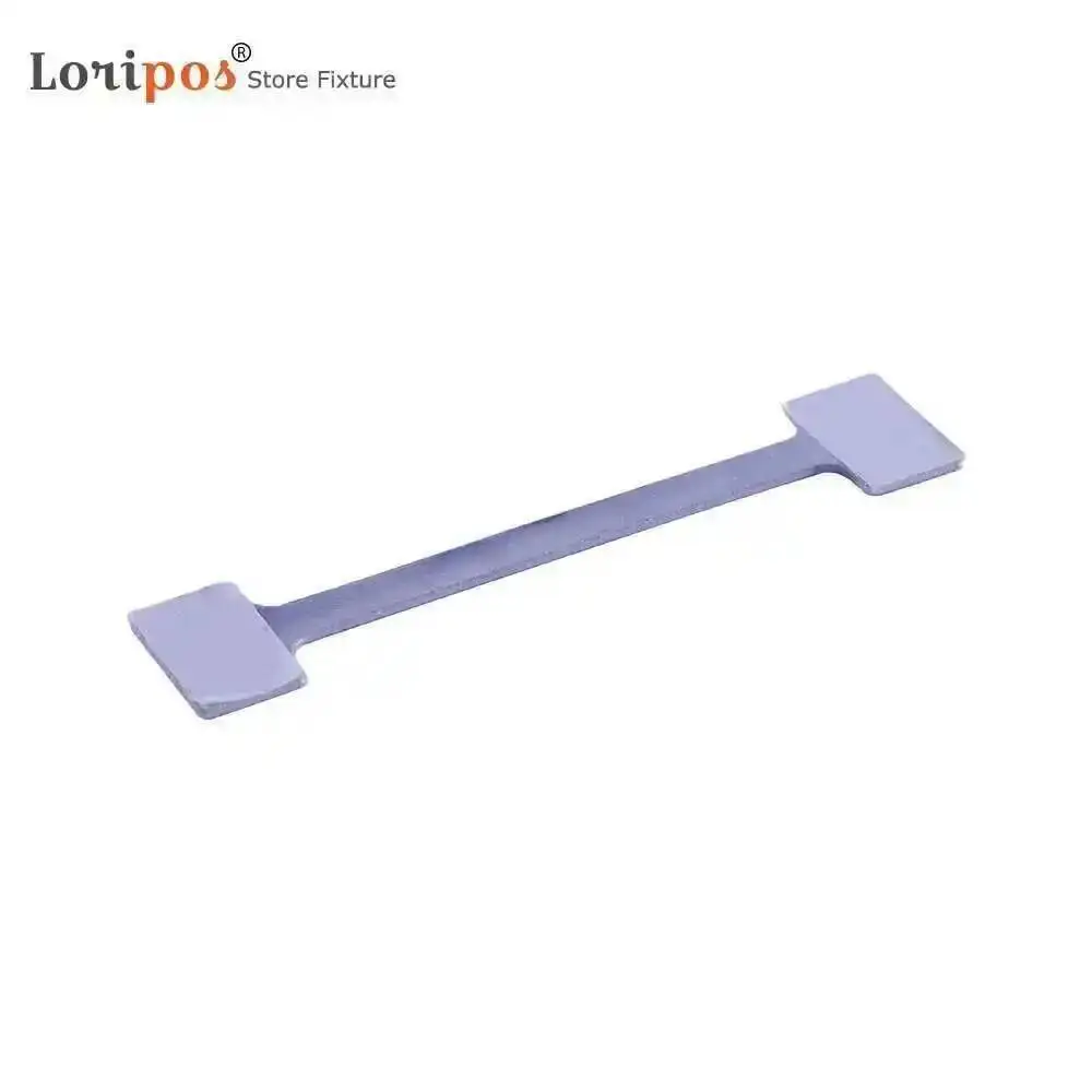 Adhesive Aluminum POP Twister, Price Tag Flexible Sigh Holder Metal Strip Wobbler Arm Stem Advertising Pads Display Shelf Talker