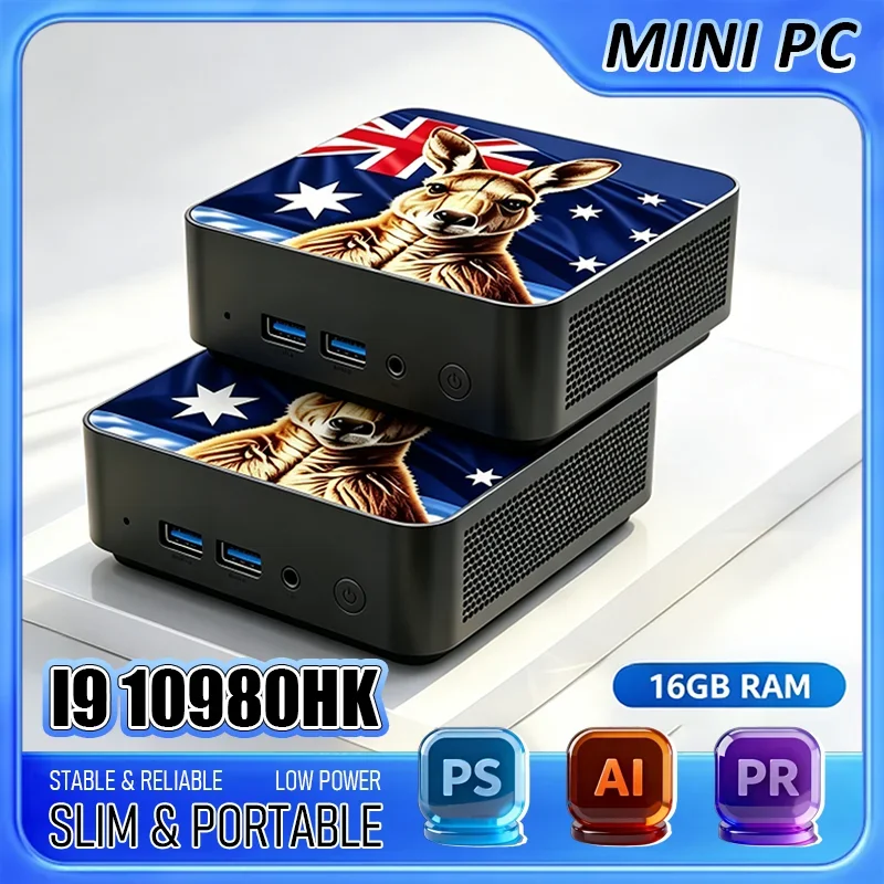 2026-new-portable-mini-desktop-core-i9-10980hk-australia-flag-16gb-2tb-ssd-4k-display-quiet-cooling-home-office-computer