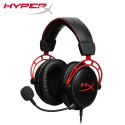 Original HyperX Cloud Alpha/Alpha S Gaming Headset  E-sports headset With a Microphone Headphone For PC PS4 Xbox