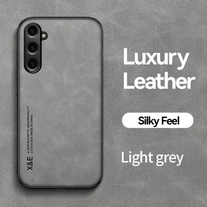 Роскошный кожаный магнитный чехол для Samsung S24 S23 S22 S21 S20 Ultra Plus 5G Cover для Samsung S23 S21 S20 FE Protector Funda Case