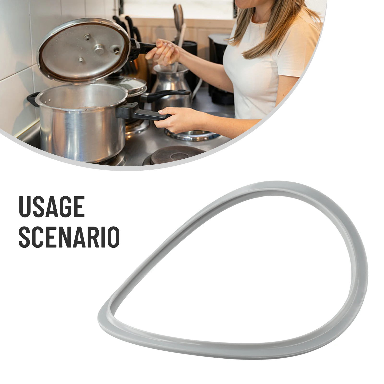 

Pressure Cooker Seal Ring Rubber Clear Replacement Gasket Silicone Cookware Accessories And Parts Kitchen O Ring