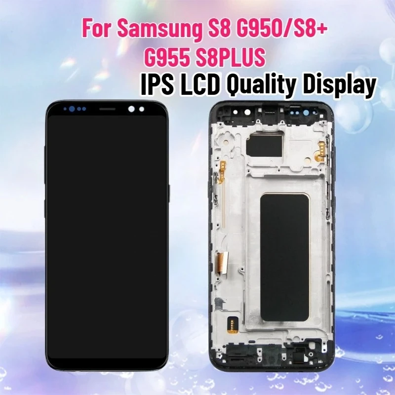 

Дисплей IPS LCD прямого типа для Samsung S8 G950/S8+ G955 S8PLUS, сенсорный экран-дигитайзер для Samsung G950
