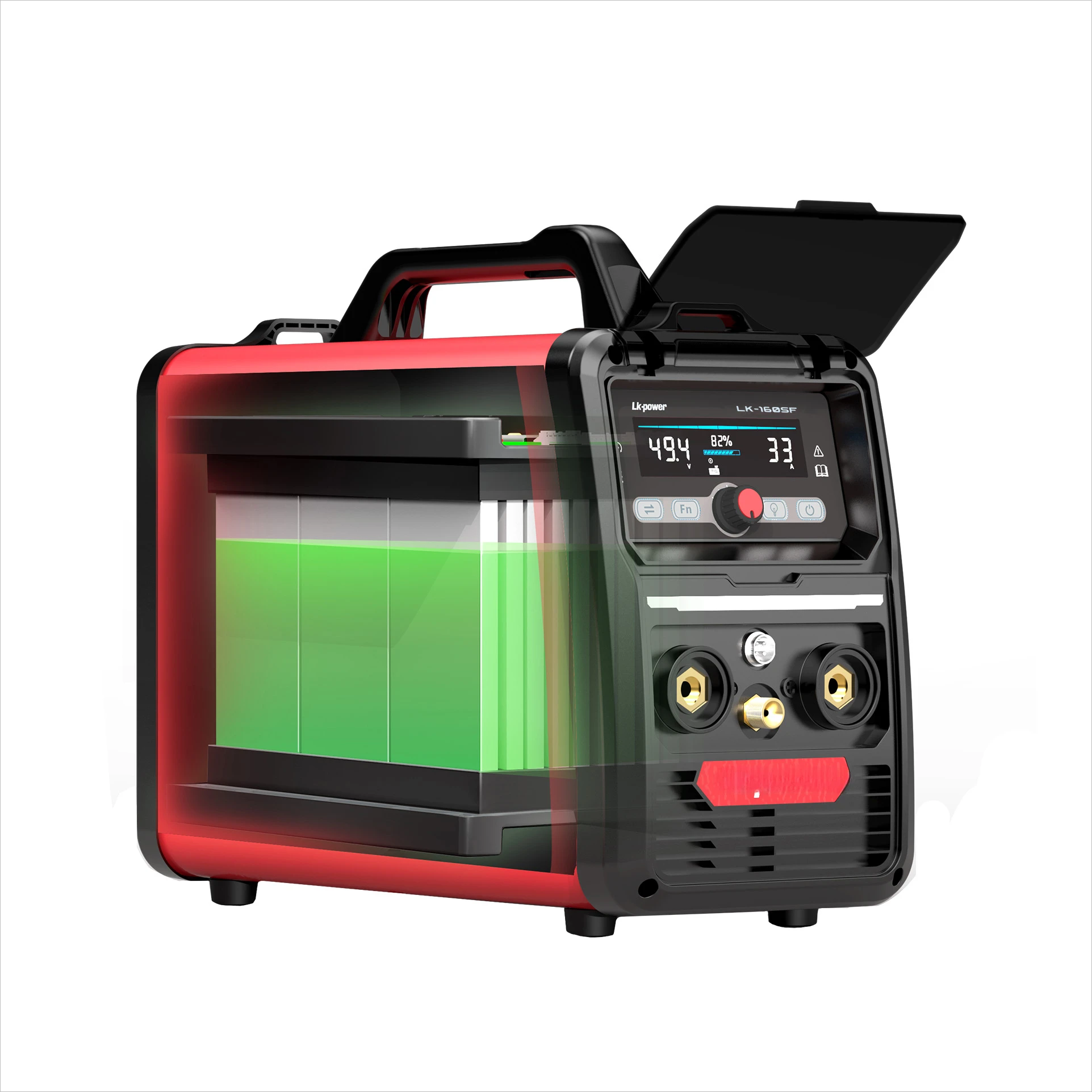 Portable 160A ARC Welders Battery Powered Welder MMA Electric Welding Machine NEW