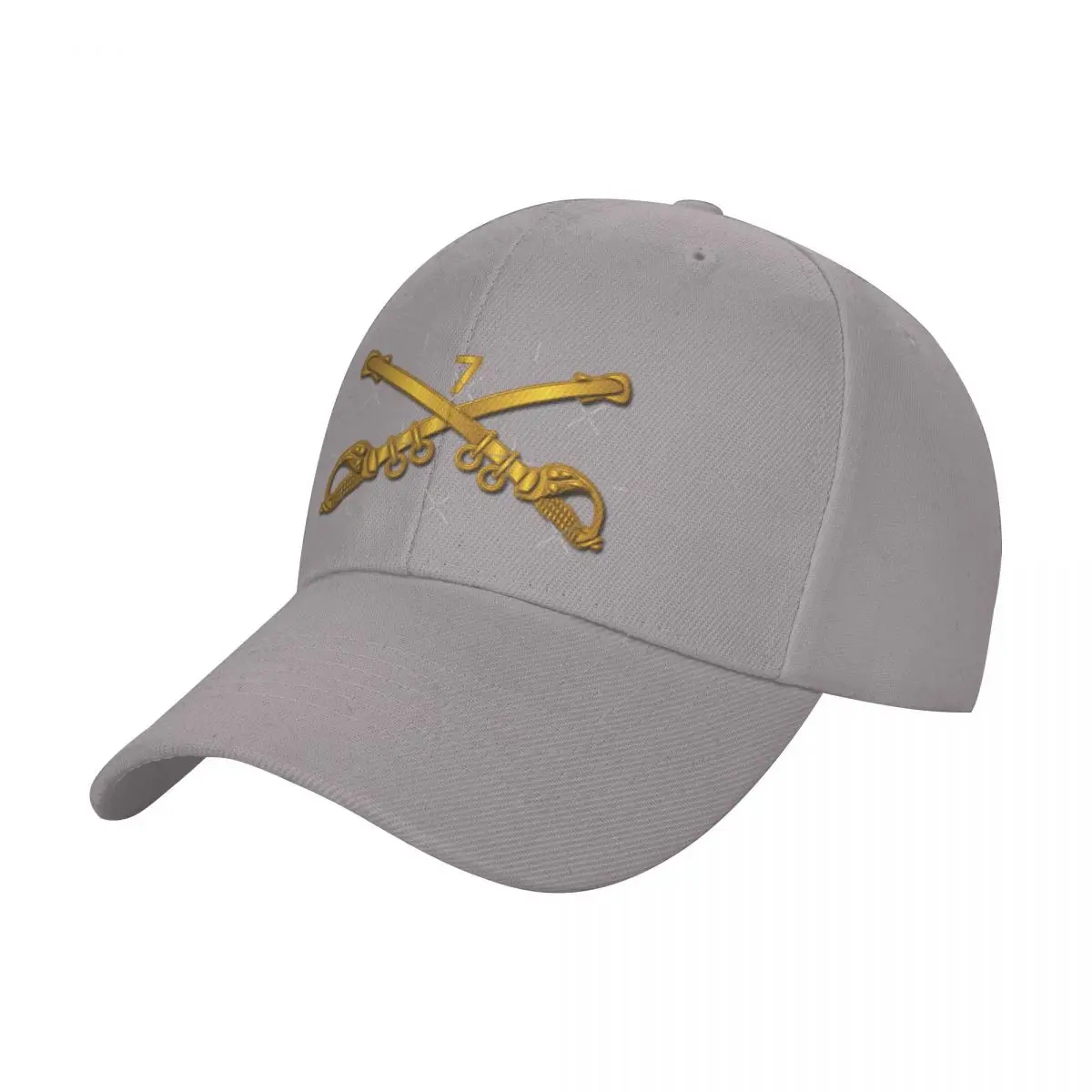 Army - 7th Cavalry Branch Wo Txt Fashion Baseball Cap Peaked Cap Men's Hat Women's Cap Hat Women's