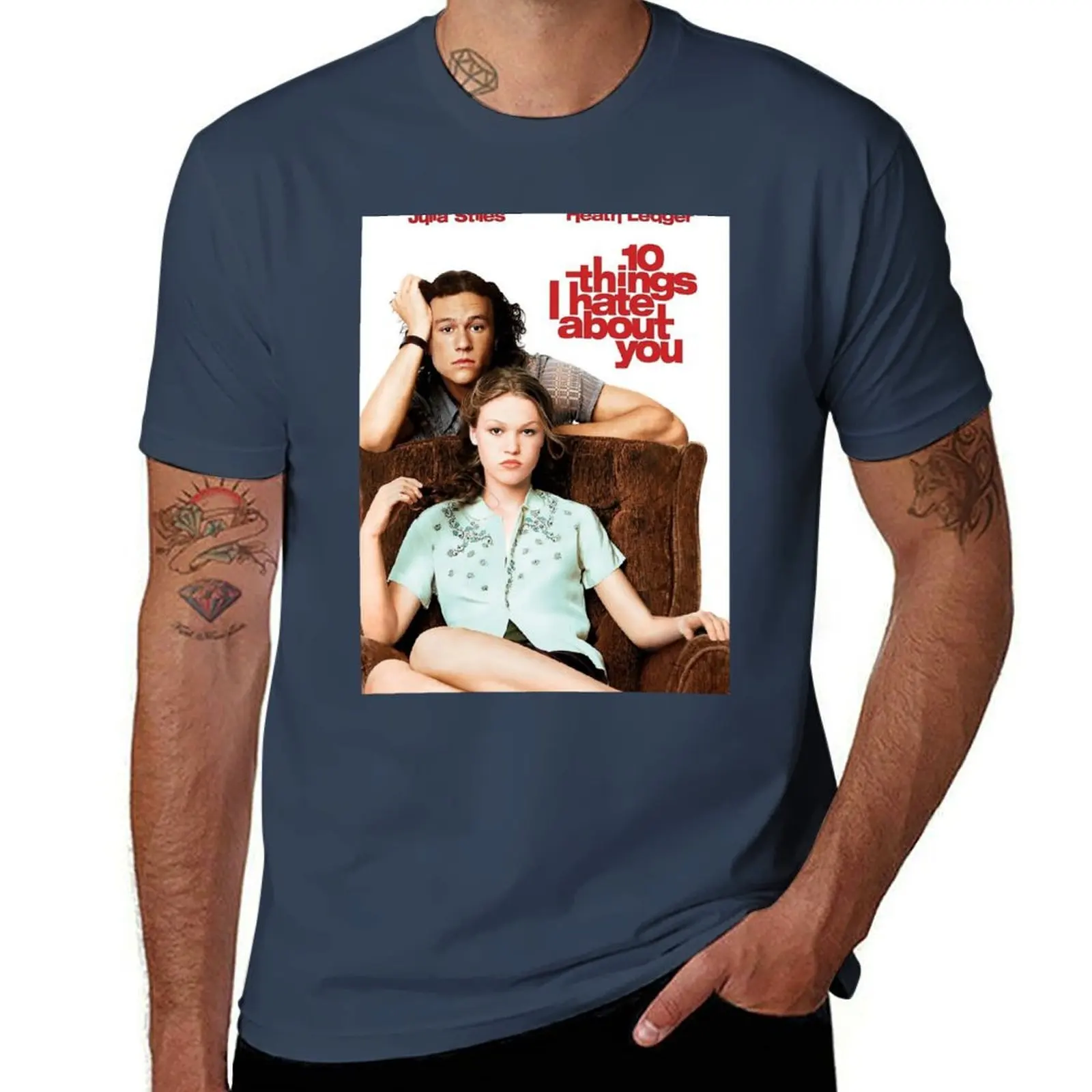 

10 Things I Hate About You T-Shirt Simple Casual Short Sleeve Cotton T-Shirt