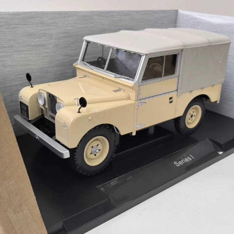 

MCG 1:18 LR Series I, имитация сплава, модель автомобиля, статическая коллекция, украшенные праздничные подарки, игрушки, сувенирный подарок