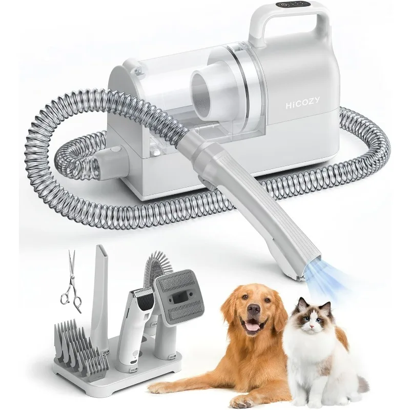 

Dog Grooming Vacuum, 12000Pa Minimum 50dB Quiet Dog Vacuum for Shedding Grooming with 2L Dust Cup for Dogs Cats