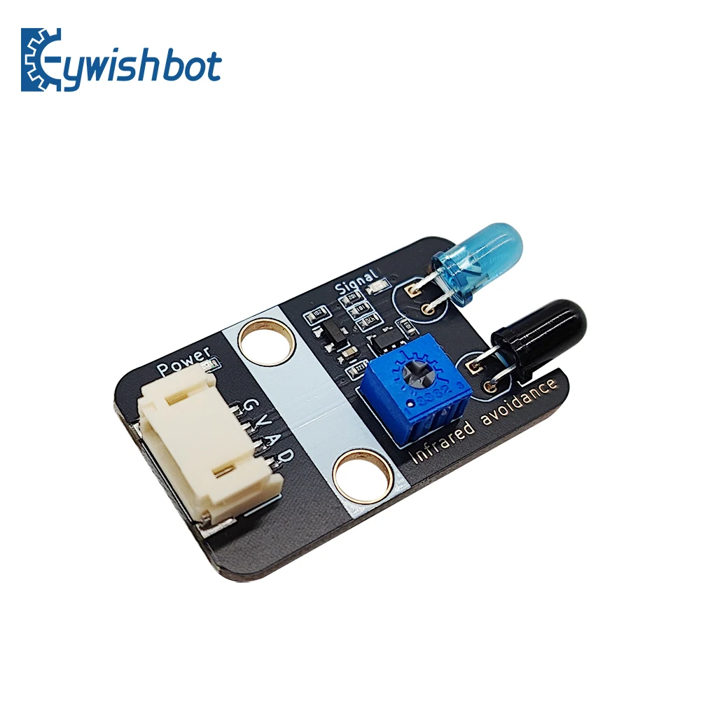 Intelligent infrared obstacle avoidance sensor module, car photoelectric reflection, ph2.0 anti reverse connection, compatible w