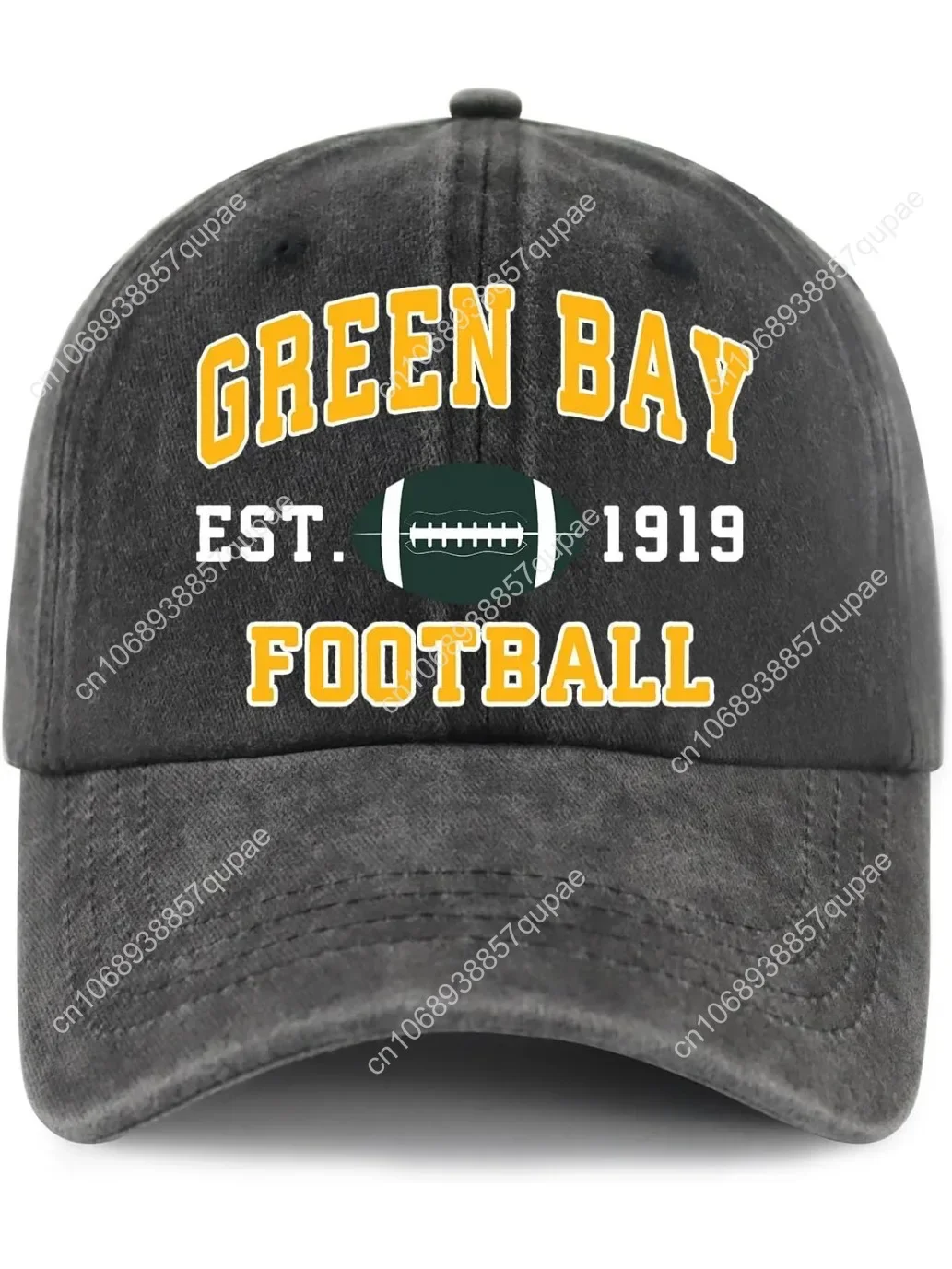 

Football Hat for Men Women Adjustable Unisex Cotton Football Fans Baseball Cap