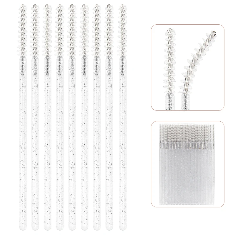 50 stücke Einweg Make-Up Pinsel Wimpern Microbrush Mascara Wands Kosmetik Applikator Augenbraue Micro Pinsel Lash Verlängerung Liefert