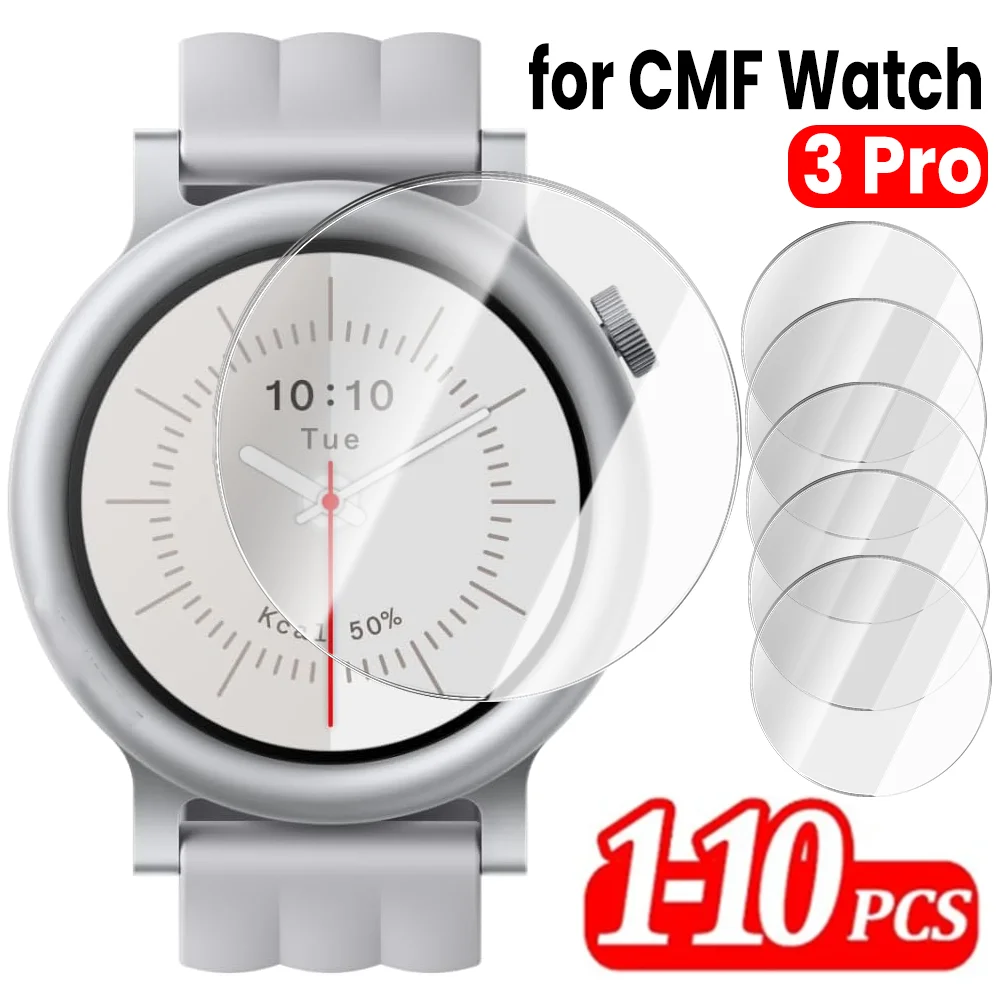

1-10 шт. для Nothing CMF Watch 3 Pro закаленное стекло защитная пленка против царапин для экрана CMF Watch 3Pro защитная стеклянная крышка