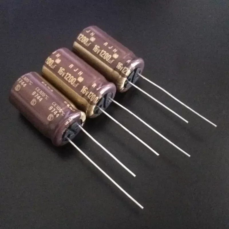 

10 шт. электролитический конденсатор серии ELNA RJH 1200 мкФ 16 В может заменить аудио электролитический конденсатор 1000 мкФ