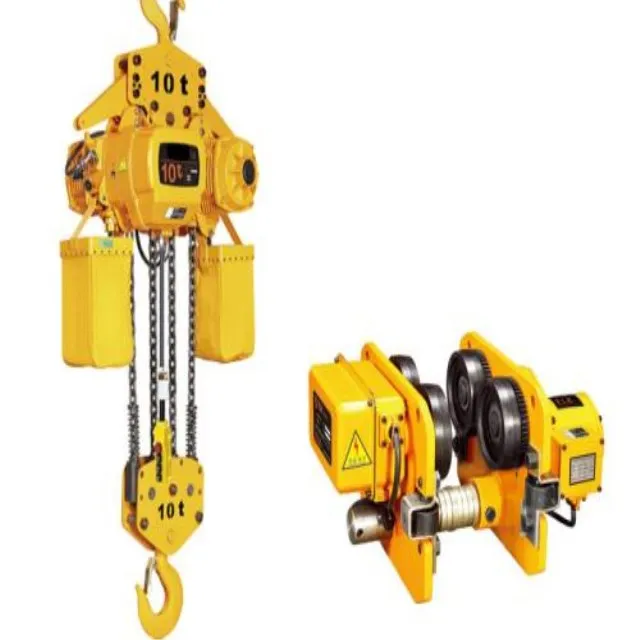 Tavol Brand Lifting Machinery Electric Portable Hoist 0.5ton 1ton 1.5ton 2ton Chain Hoist / Hoist Trolley