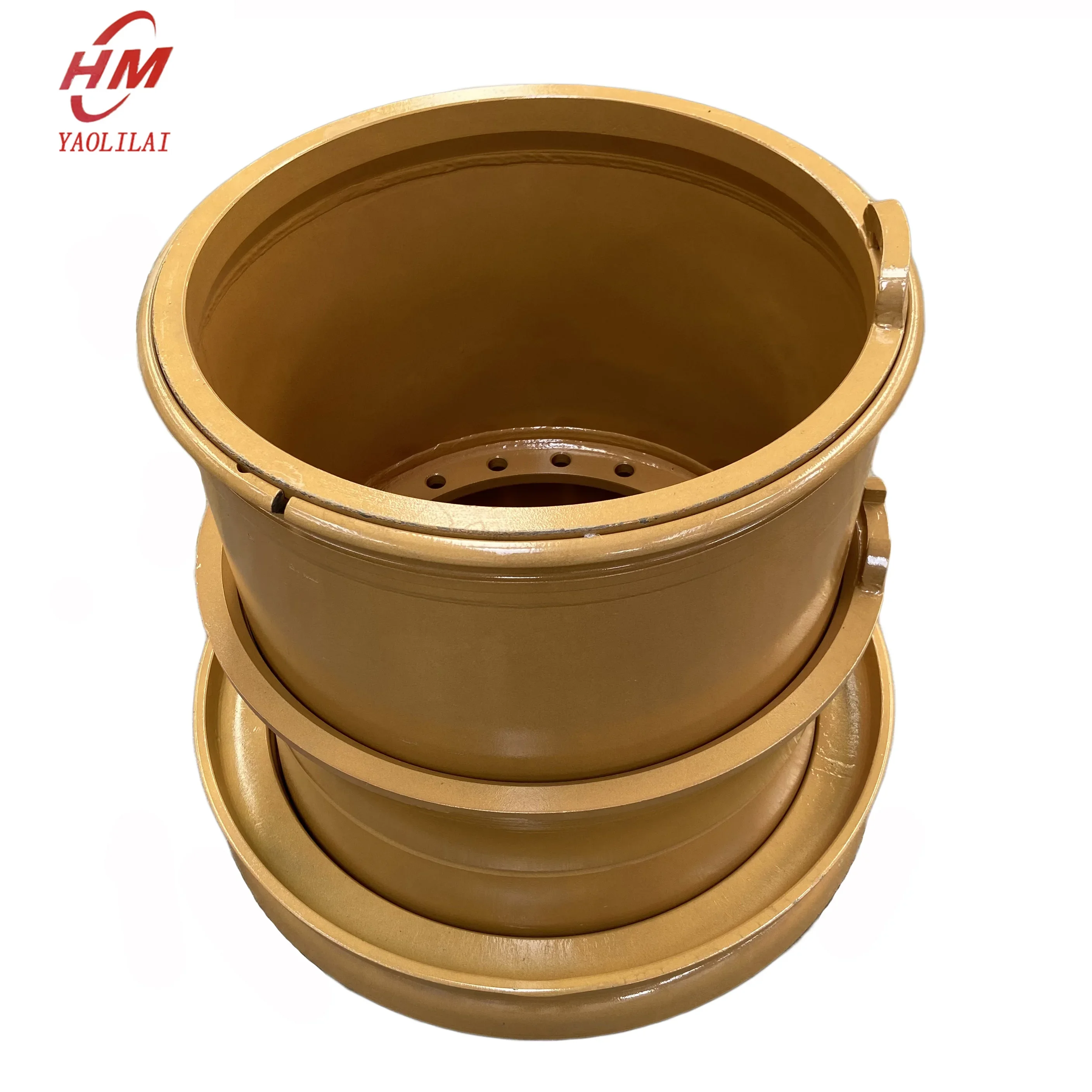 

Sell Well Otr Heavy Steel Catterpillar Wheel Engineering Rims For Mini Double Slip Loader Shovel For 26.5-25 22.0/3.0-25 Steel