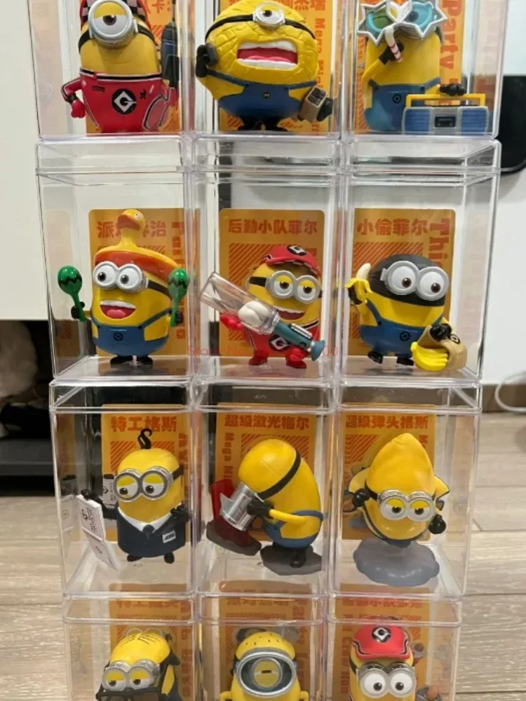 Pop Mart verachtens wert mich 4 Anime Figuren Minion Action figur Puppe Kawaii Tom Ron Gus PVC Ornament Geburtstags geschenk für Kinderspiel zeug