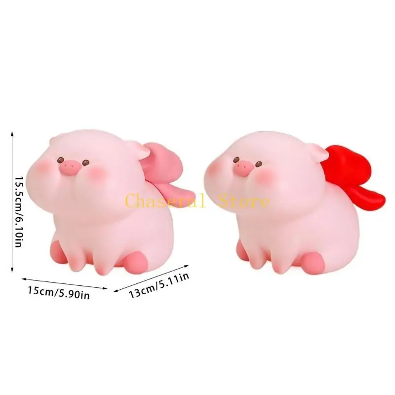 e7ce 키즈 돼지 은행 장난감 만화 돼지 돼지 모양의 공예 돼지 뱅크 장난감 생일 선물