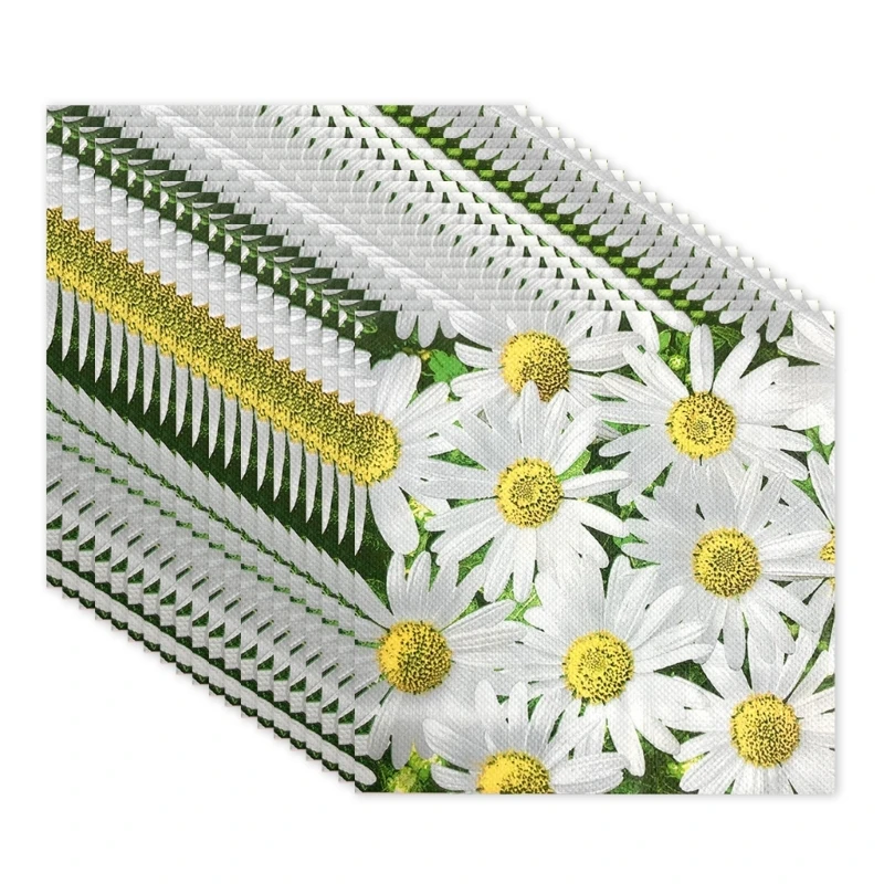 Immagine 4: 4x7b pianta eucalipti design fogliare 20pcs tavolo usa e getta decorazione per feste