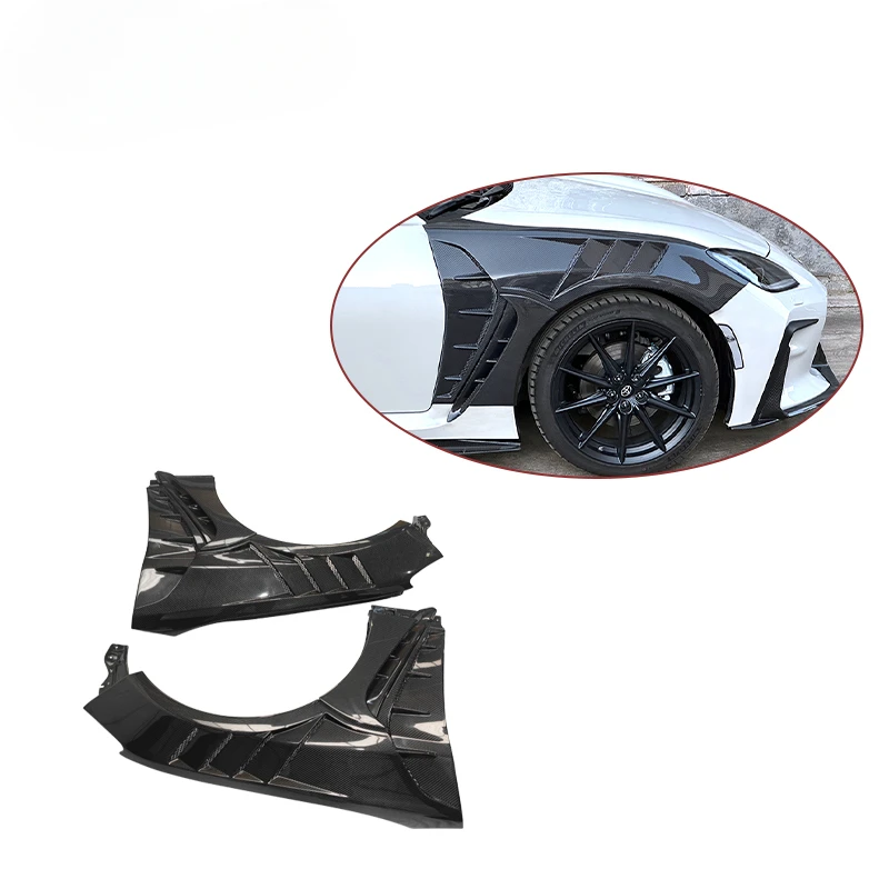 Carbon Fiber SW Style Car Fender For Toyota GR86 ZN8 BRZ ZC8 Upgrade Modification Car Side Vent Air Flow Fender Intake