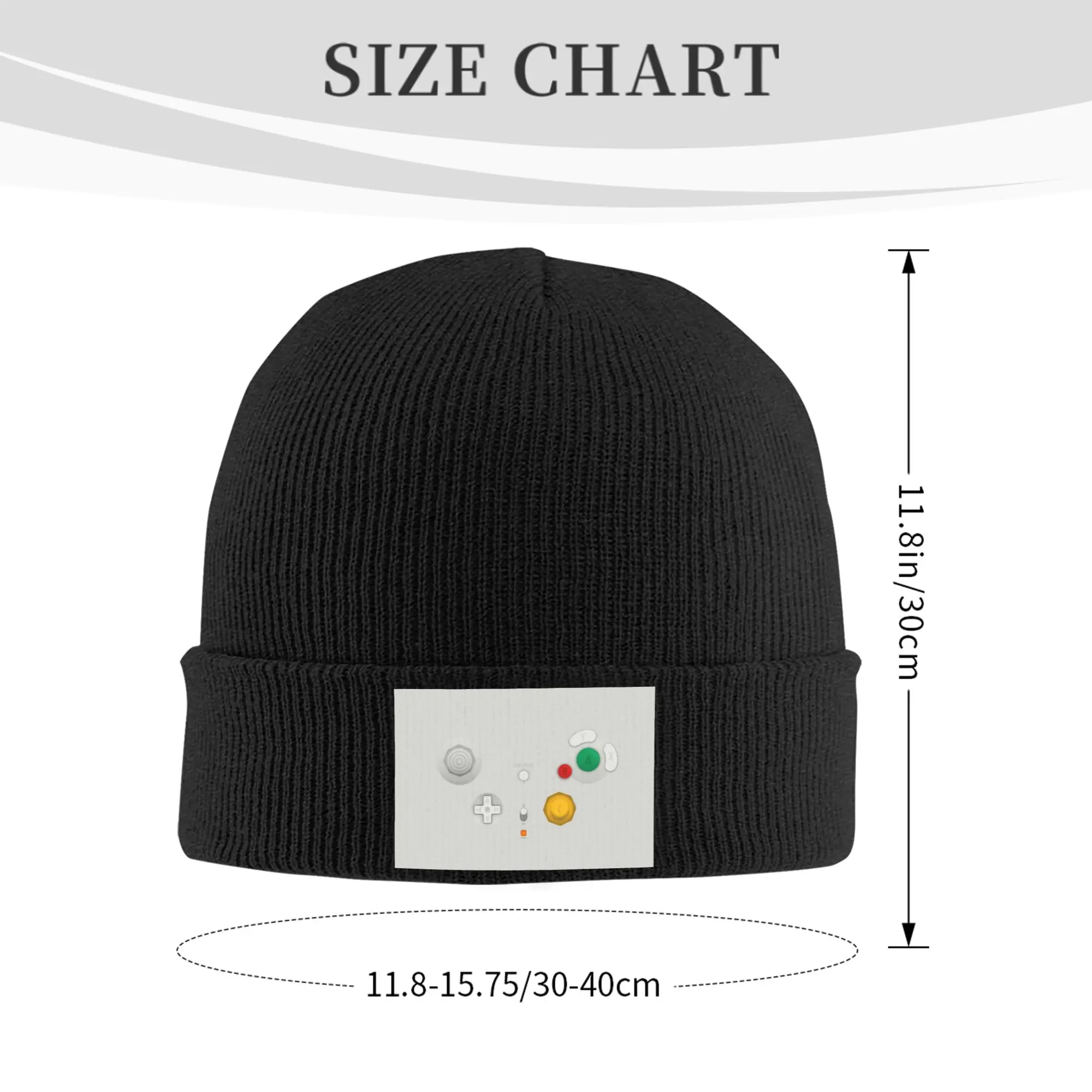 Game Controller Beanie Cap Unisex Winter Warm Bonnet Homme Knit Hat Electronic Pattern Skullies Beanies Hats For Men Women