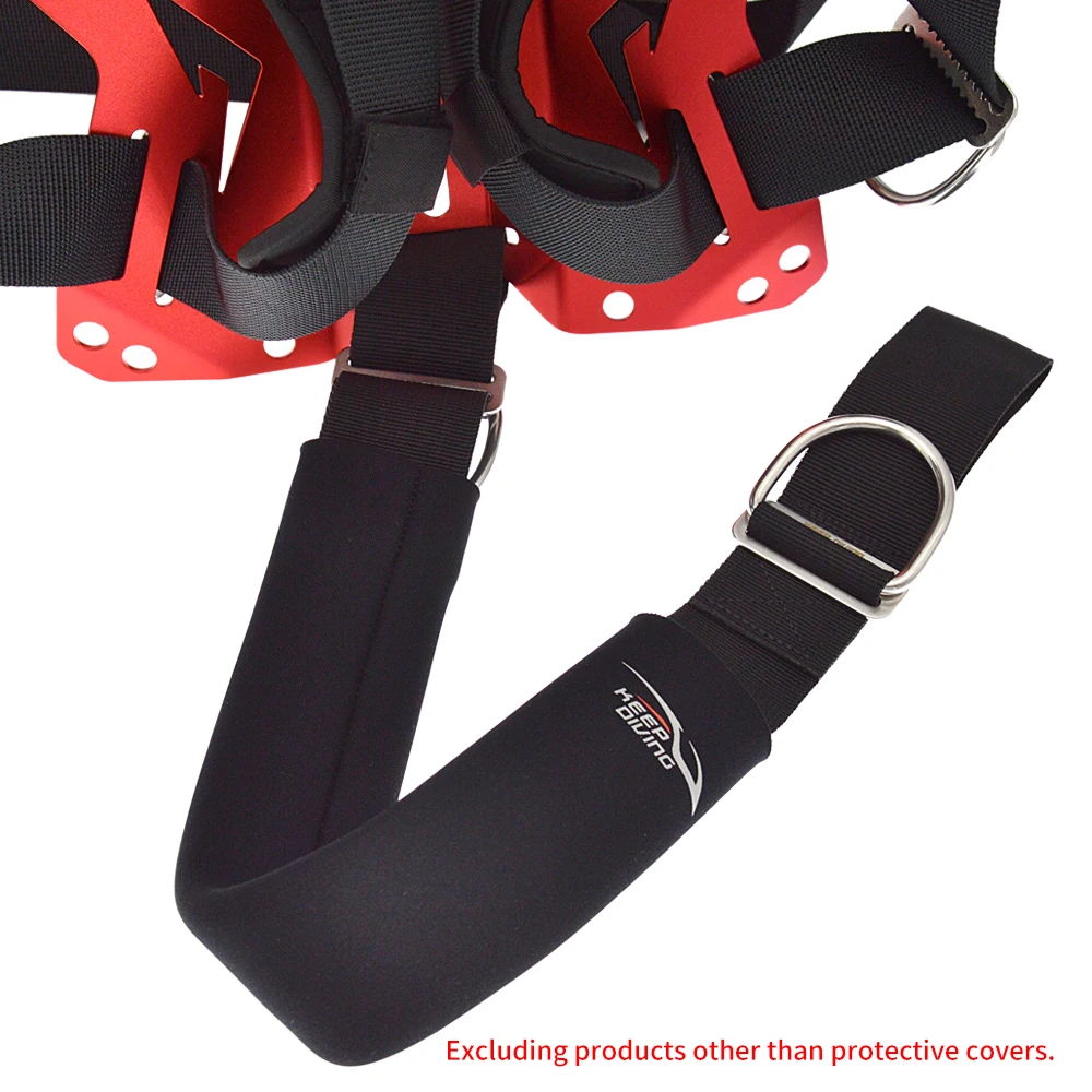 1Pcs Dive Scuba Diving 2'' Comfortable Crotch Strap Cover 5CM Webbing Soft Pad Sleeve BCD Drysuit Harness Accessories Equipment