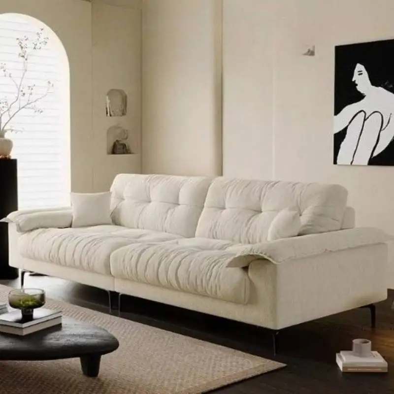 

Italian Designer Living Room Sofas White Classic Soft Modern Living Room Sofas Bubble Lounge Divano Letto 2 Posti Furniture Home
