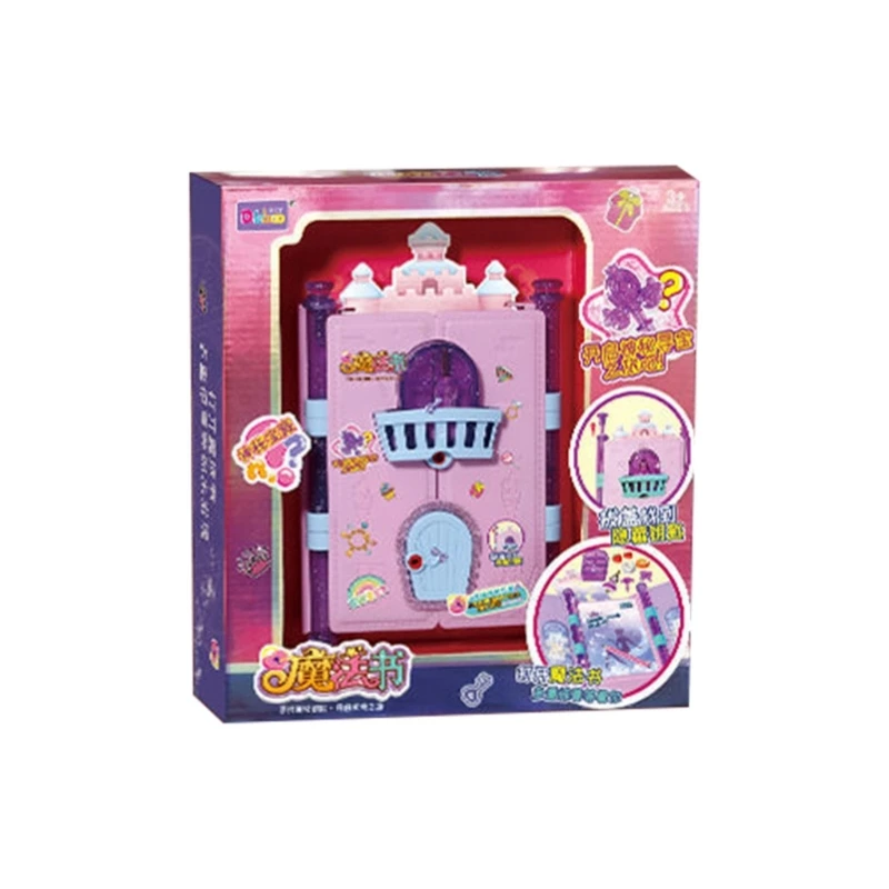 

Diary with Lock and Keys Plasitcs Magic Book Toy for Kids Gift Set with Stickers Staionery Accessories for Girls P31B