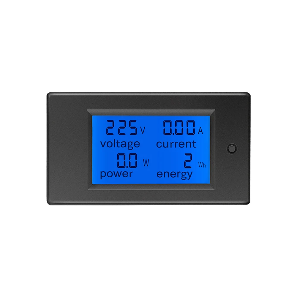 Digital Lcd Display Voltímetro Amperímetro Wattmeter Power Energy Meter Volt Tester Bobina ct ac 80260v 110v 220v 32a 63a