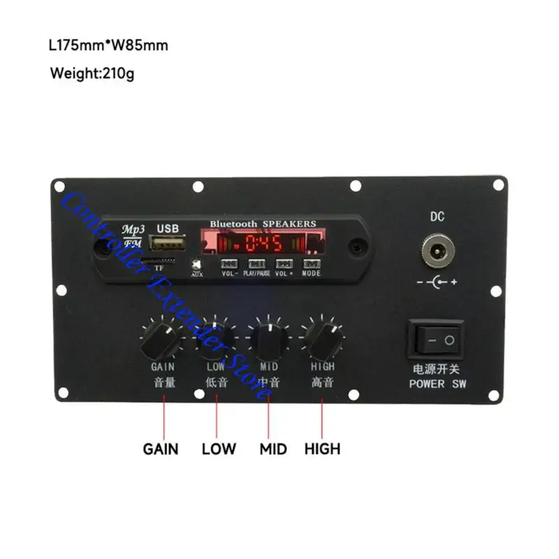 N84B Preamp Amplifier Sound Tone Preamplifier Board Amplification Module Sound Tone Board NE5532 Power Amplifier Board