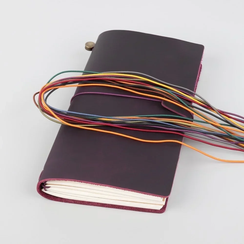 10PCS /Set Traveller's Notebook Elastic Bands - Journals Refill Connetion Band Straps Replacements for Standard TN Notebooks