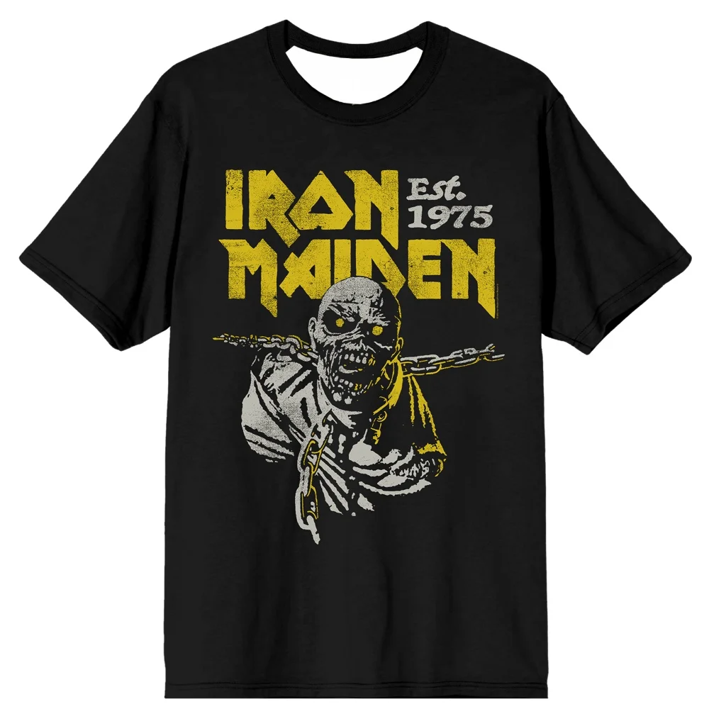 

2025 New Men's and Women's Hip-hop Street Rock Short-sleeved Loose American Men's Short-sleeved Comfortable and Breathable