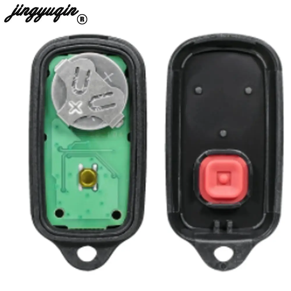 jingyuqin HYQ12BBX HYQ12BAN HYQ1512Y GQ43VT14T For Toyota Camry Solara Corolla Sienna 3/4 botones 314Mhz Car Key Circuit Board