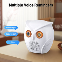 DIDseth ICSEE WiFi Camera 2MP Owl HD Indoor Wireless Camera Camera Ball Machine Monitoring Equipped with Speaker Function