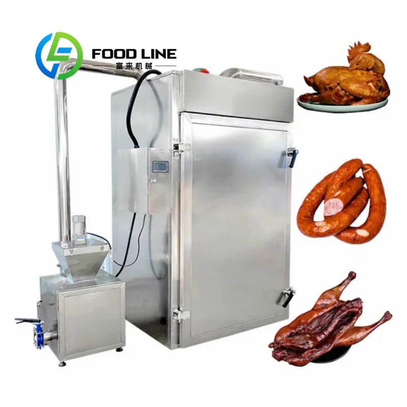 Smoking Oven, Heavy Duty Industrial Smoker Oven, Multi-layer Rack Design, Large Single Batch Processing Capacity Customization
