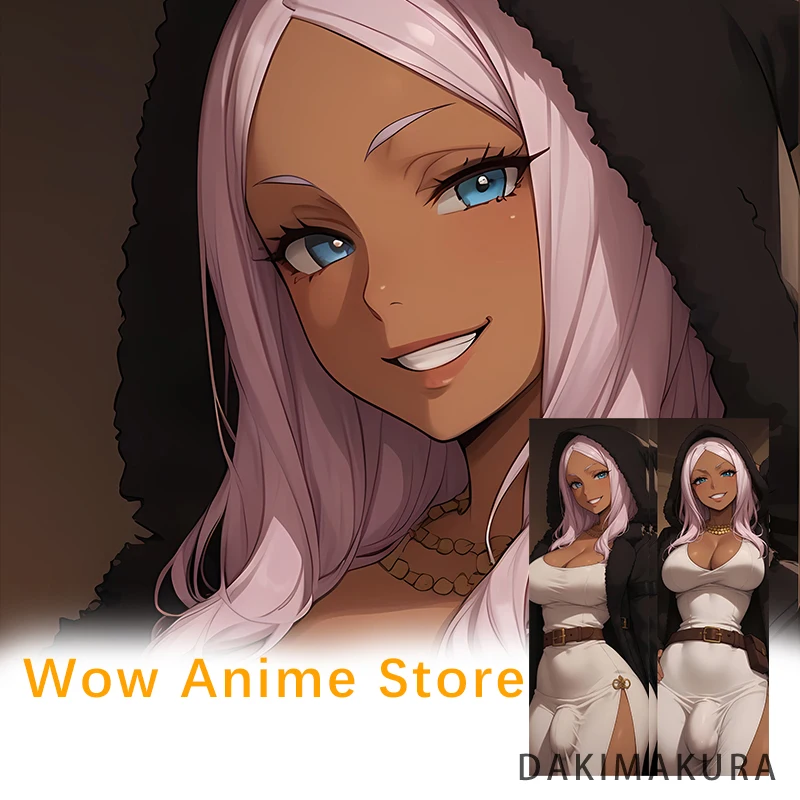 غطاء وسادة الأميرة هيبانا فوتا أنيمي غطاء وسادة مطبوع على الوجهين Dakimakura وسادة للجسم بالحجم الطبيعي