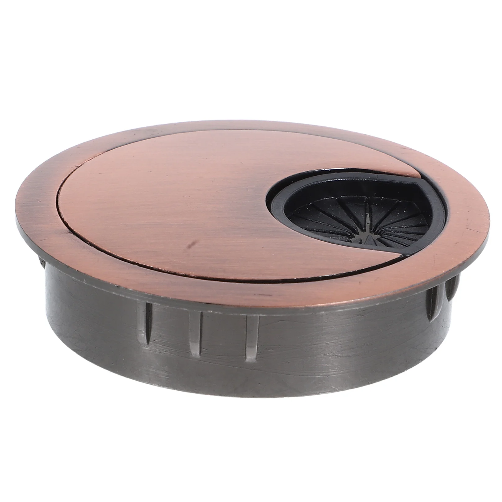 

Computer Desk Threading Box Cable Hole Plug Desktop Organizer Round Grommet Wire Cover Multifunctional Tidy Workspace Versatile