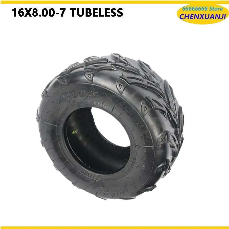 

High-Performance 16X8-7 Vacuum Tires Designed for Rugged ATV and Off-Road Kart Use