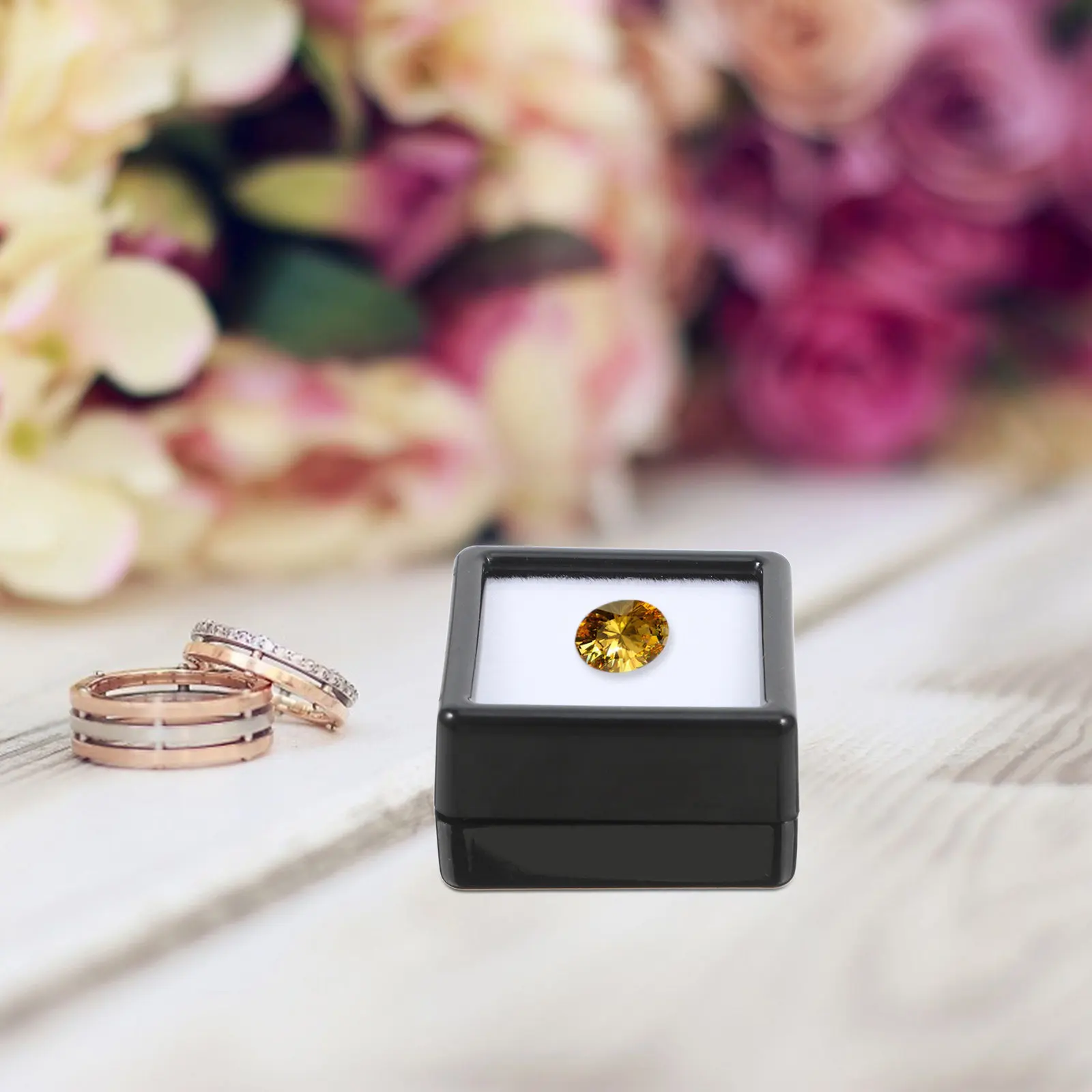 

70 шт. маленьких прозрачных коробочек для ювелирных изделий, футляров для драгоценных камней, мини-держателей для камней для продажи, упаковки, розничной демонстрации в ювелирных магазинах