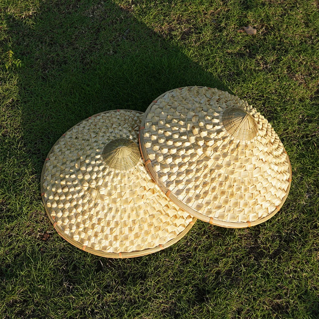 Portable Bamboo Hat Traditional Bamboo Hat Lightweight Hat For Comfortable Wear Bamboo Hat Asian Hat Chinese Hat