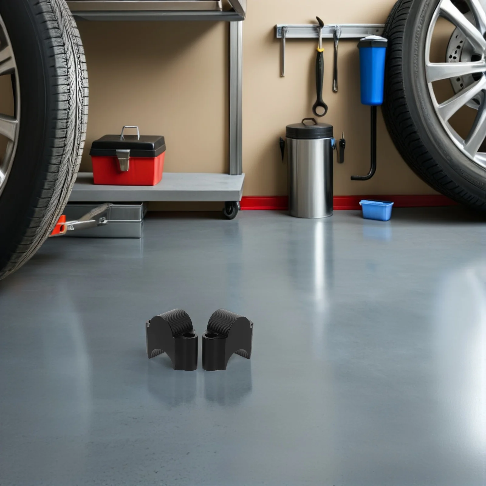 

1Pair Motorcycle Handlebar Riser Bracket Aluminum Alloy 28Mm Height Adjustment for Dirt Bikes Motorbikes Ergonomic Design