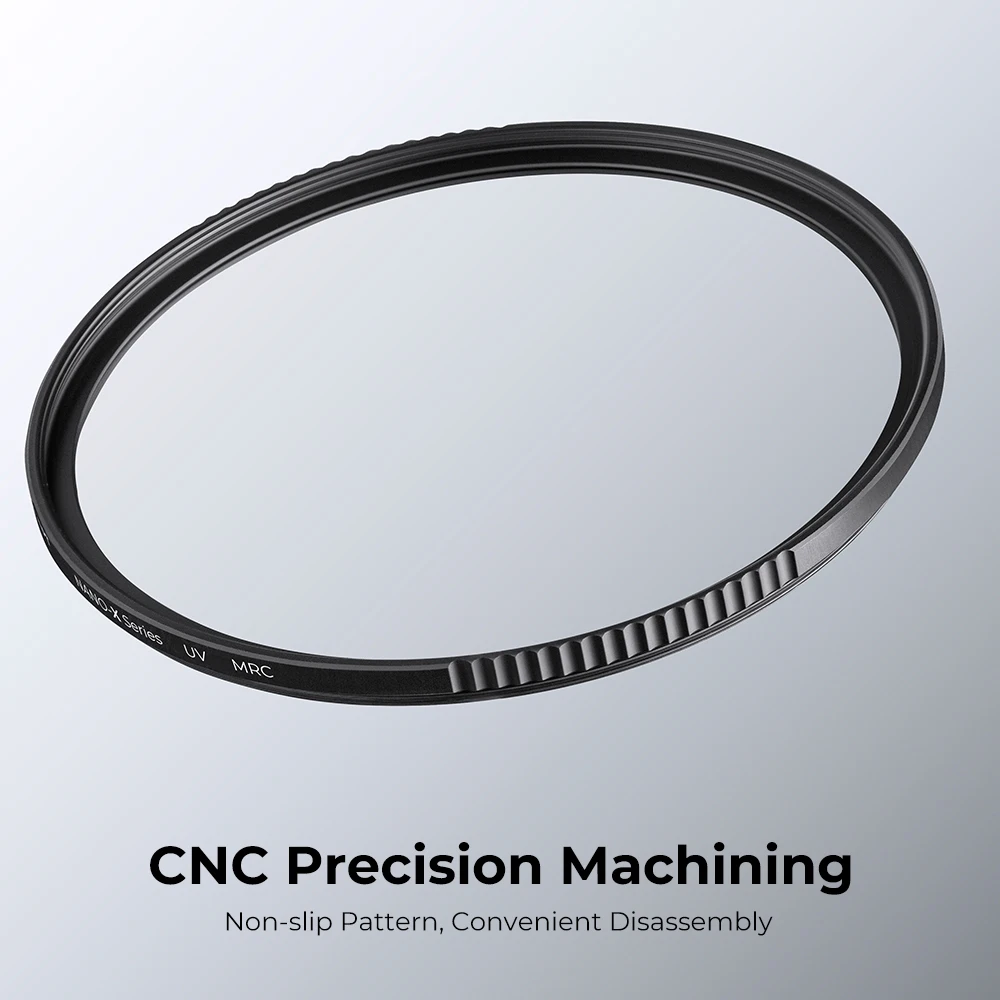 K&F Concept MC UV Protection Filter(Nano-X Series)8K Ultra HD Ultrathin UV Filter with 28-Layer Water And Dust Proof Coatings
