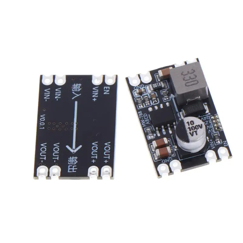 【S】1Pcs 7V-100V To 5V 9V 12V 24V DC-DC Step-down Power Supply Module 3A Fixed Output Voltage Step-down Power Module