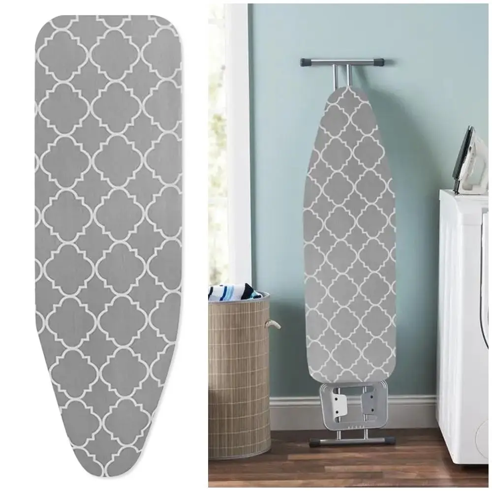 1Pc Ironing Board Cover With Elastic Edge Stain Resistant Scorching Iron Thick Cotton Padding Iron Heat Shield Ironing Cover