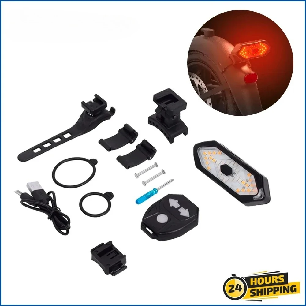 

Turn Signal Light for Niu KQi1 KQi2 KQi3 Electric Scooter Mudguard Taillight LED Safety Kickscooter Lamp Warning Lights Parts