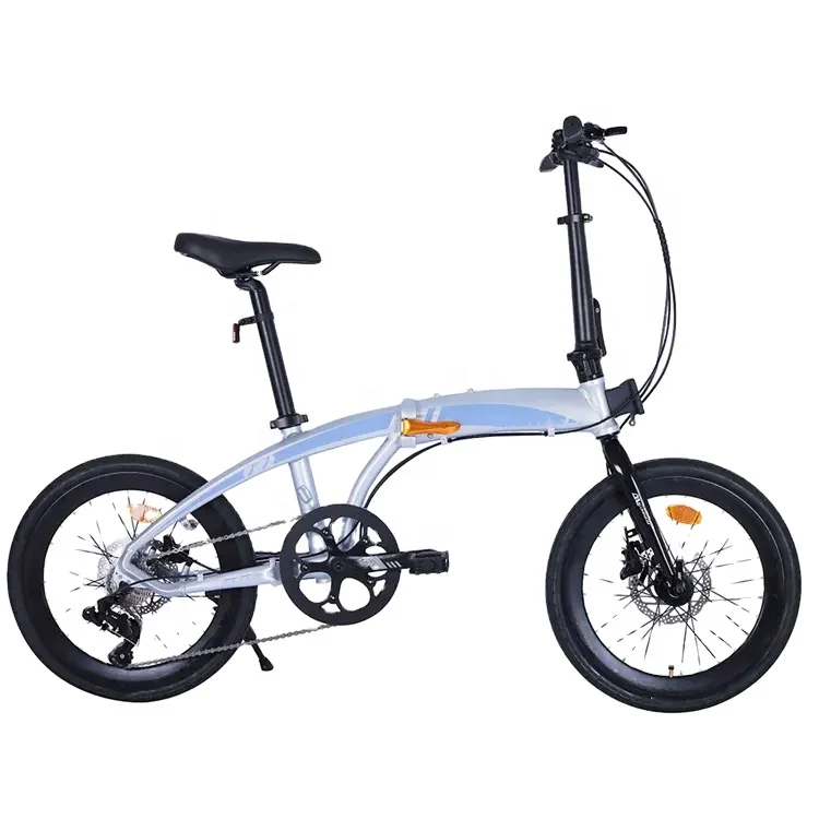 Lightweight 20-Inch Aluminum Alloy Bike with 21 Speed OEM Logo Disc Brake Foldable 12 Speed Features Steel Fork