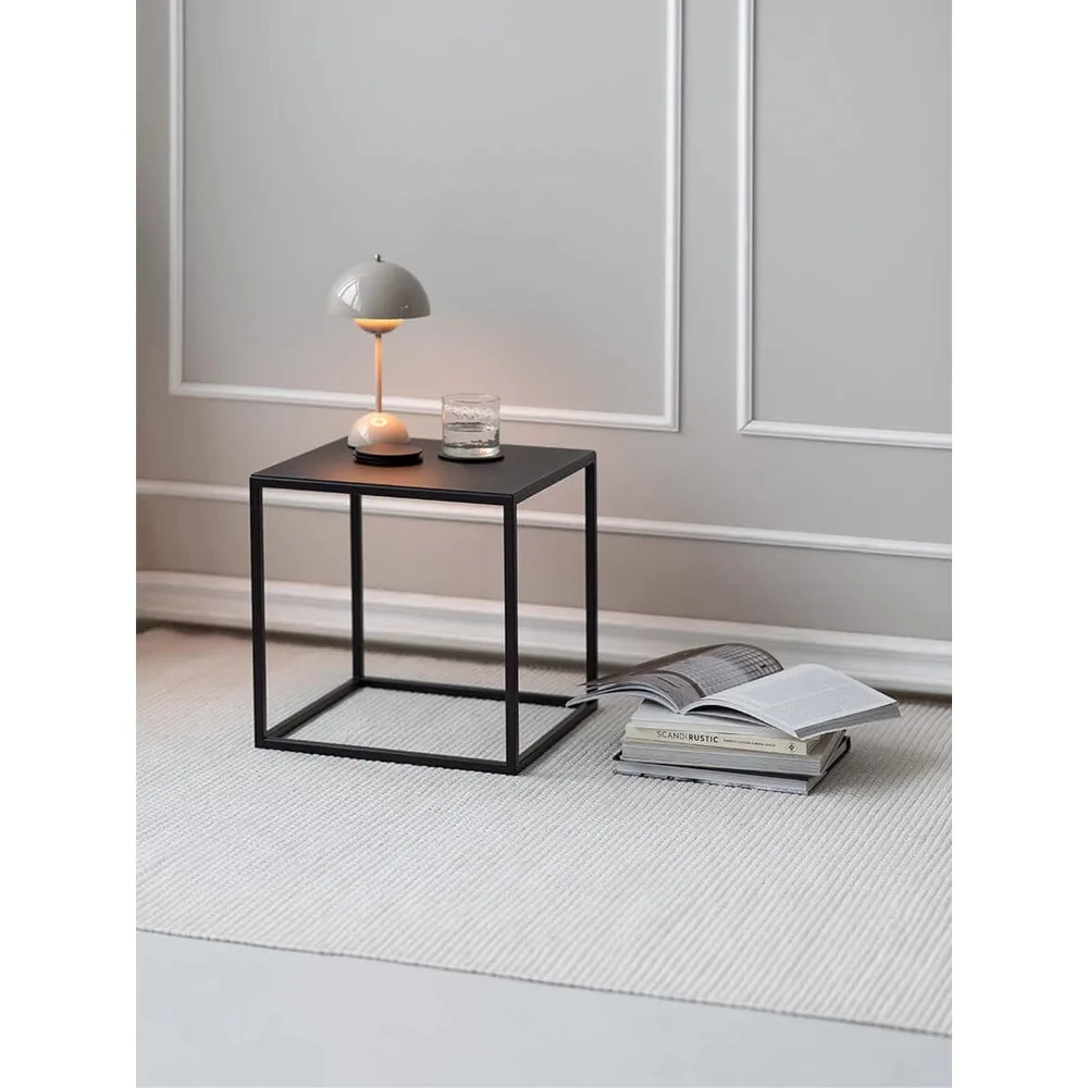 Nordic creative bedside table, sidetable, ins wind, creamwind, living room, sofa cornetable, simple iron small squaretable,