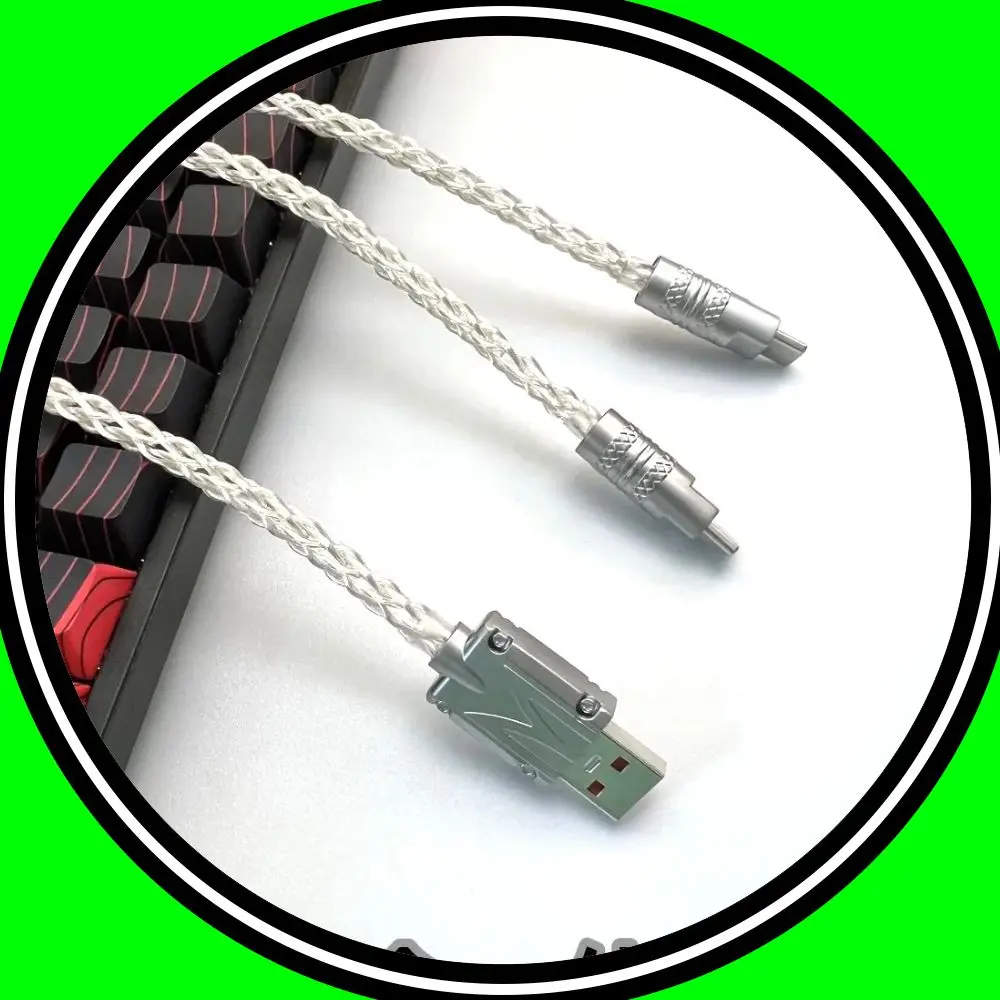 

Подсветка с магнитным управлением 8k поддерживает двойной кабель для клавиатуры с магнитной осью 1 в 2, тип C, кабель для механической клавиатуры от USB до типа C